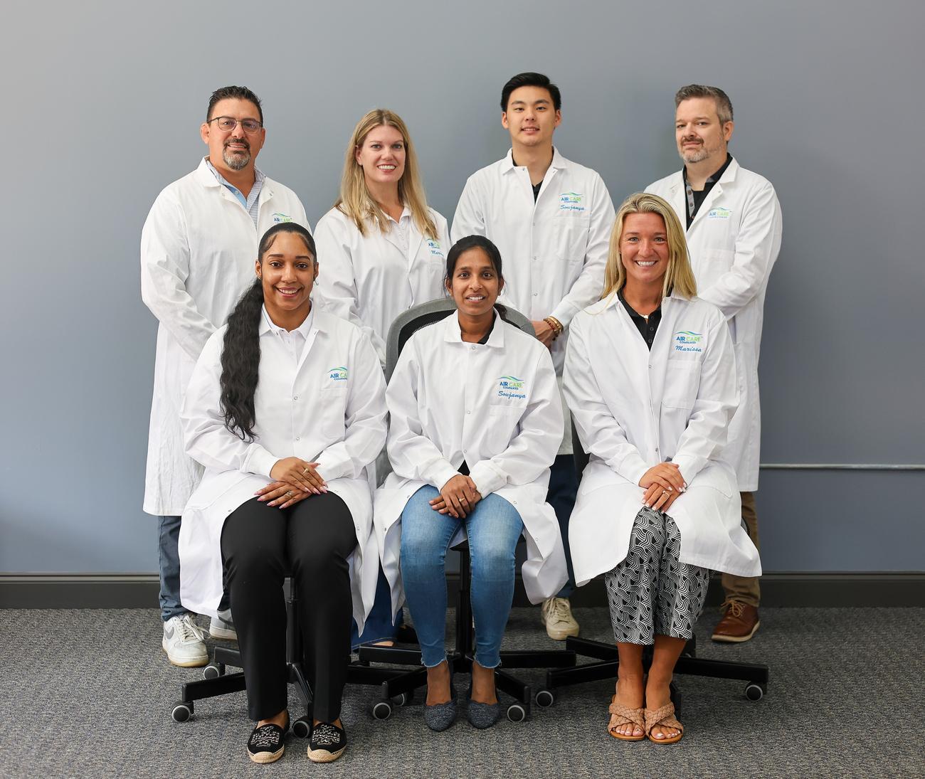 The Air Care Laboratories team